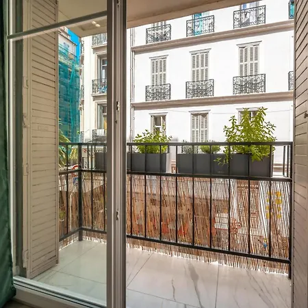 Apartment O Repos Des Artistes - Balcon &